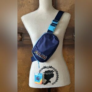 NWT ALDI Navy Crossbody